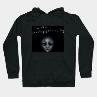 Possession, alien , creepy spooky horror Hoodie